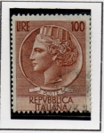 Sellos de Europa - Italia -  Moneda Syracuse