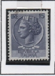 Sellos de Europa - Italia -  Moneda Syracuse