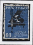 Stamps Italy -  Redio Television Italiana;  Paloma, Piano  y Antena