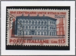 Sellos de Europa - Italia -  Cet. d' l' Unificacion d' Italia; Palacio Madama Roma