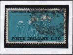 Stamps Italy -  Campeonato mundial d' Ciclismo