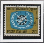 Stamps Italy -  ITY Emblema