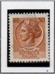 Sellos de Europa - Italia -  Moneda Syracuse