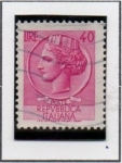 Stamps Italy -  Moneda Syracuse