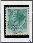 Stamps Italy -  Moneda Syracuse