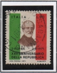 Stamps Italy -  Giuseppe Mazzini