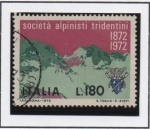 Stamps Italy -  cent. d' l' Escaladores d' l' Sociedad Tent