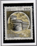 Stamps Italy -  Castillos; Ostia, Roma