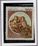 Sellos de Europa - Italia -  Castillos; Cerro al Volturno, Isern