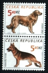 Sellos de Europa - Repblica Checa -  Perros