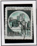 Stamps Italy -  Castillos; Scaligrro, Simeone