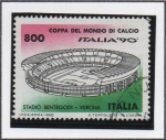 Stamps Italy -  Copa d' Mundo Italia'90, Estadio Bentegodi, Verona