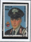 Sellos de Europa - Italia -  Oficial Carabinero