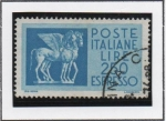 Stamps Italy -  Caballos Alados etruca