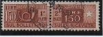 Stamps Italy -  Cuerno d' Correos