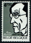 Stamps Belgium -  Frans Masereel