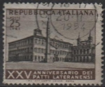 Stamps Italy -  Edificio d' Letrán en Roma