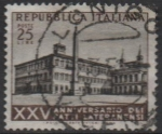 Stamps Italy -  Edificio d' Letrán en Roma