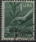 Stamps Italy -  Plantación d' Arboles