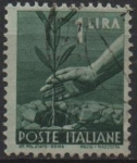 Stamps Italy -  Plantación d' Arboles