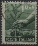 Stamps Italy -  Plantación d' Arboles