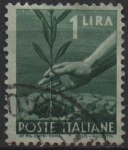 Stamps Italy -  Plantación d' Arboles