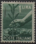 Stamps Italy -  Plantación d' Arboles