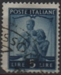 Stamps Italy -  Familia