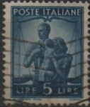 Stamps Italy -  Familia