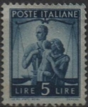 Stamps Italy -  Familia