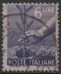 Stamps Italy -  Plantación d' Arboles