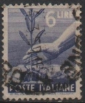 Stamps Italy -  Plantación d' Arboles