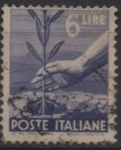 Stamps Italy -  Plantación d' Arboles