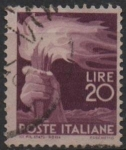 Stamps Italy -  Antorcha