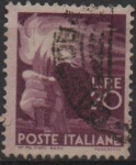 Stamps Italy -  Antorcha