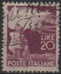 Stamps Italy -  Antorcha