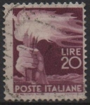 Stamps Italy -  Antorcha