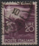 Stamps Italy -  Antorcha