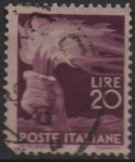 Stamps Italy -  Antorcha