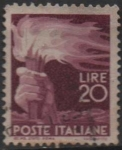 Stamps Italy -  Antorcha