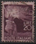 Stamps Italy -  Antorcha