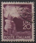 Stamps Italy -  Antorcha