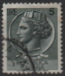 Sellos de Europa - Italia -  Moneda Syracuse