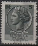 Stamps Italy -  Moneda Syracuse