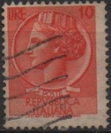 Stamps Italy -  Moneda Syracuse