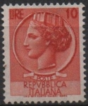 Stamps Italy -  Moneda Syracuse