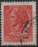 Stamps Italy -  Moneda Syracuse