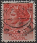 Stamps Italy -  Moneda Syracuse