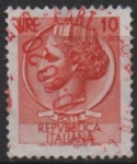 Stamps Italy -  Moneda Syracuse