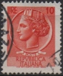 Stamps Italy -  Moneda Syracuse